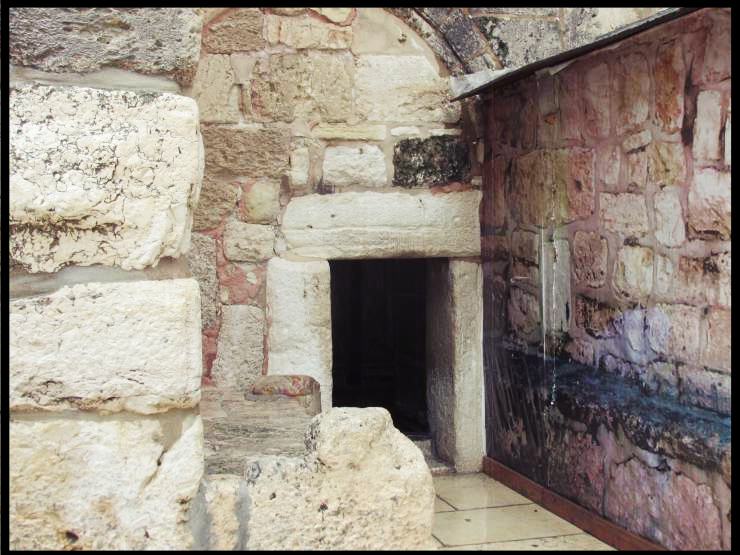 Porta umiltà della Basilica della Natività di Betlemme