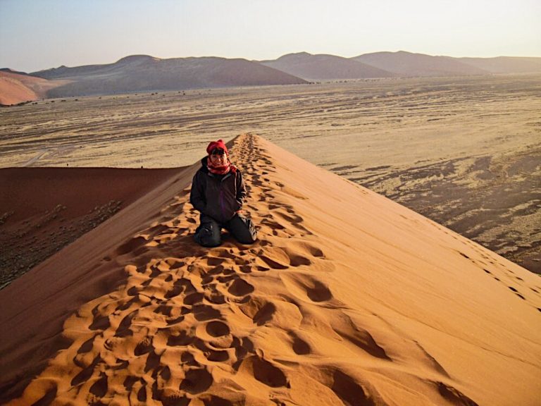 Sossusvlei Namibia Desert fringe in travel