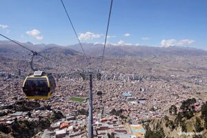 teleferica dove dormire a la paz