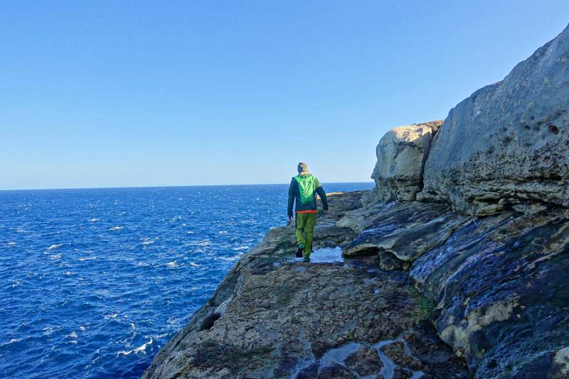 Trekking a Gozo paesaggi e scogliere15