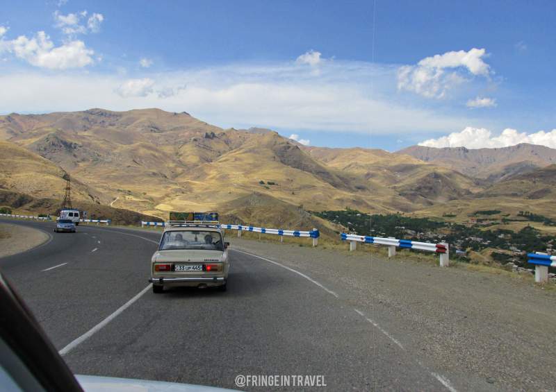 Armenia on the road visitare