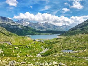 Passo Spluga vista di Monte Spluga