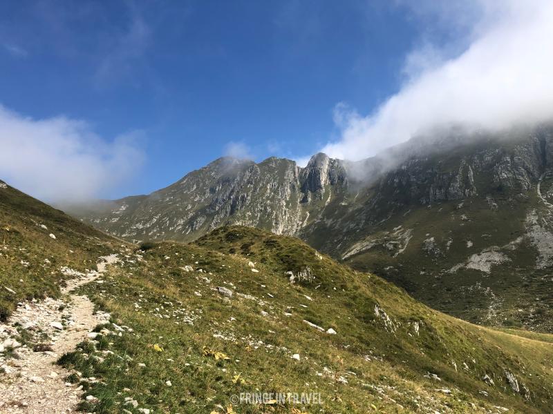 panorama trekking Monte Cadria