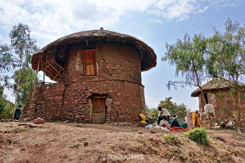 Lalibela villaggio città etiopia