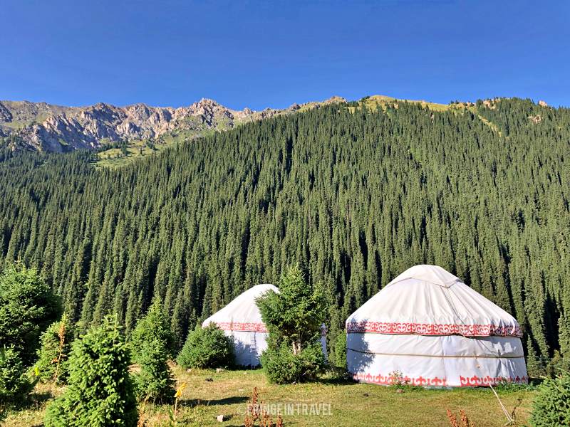 Altyn Arashan Kirghizistan Yurta