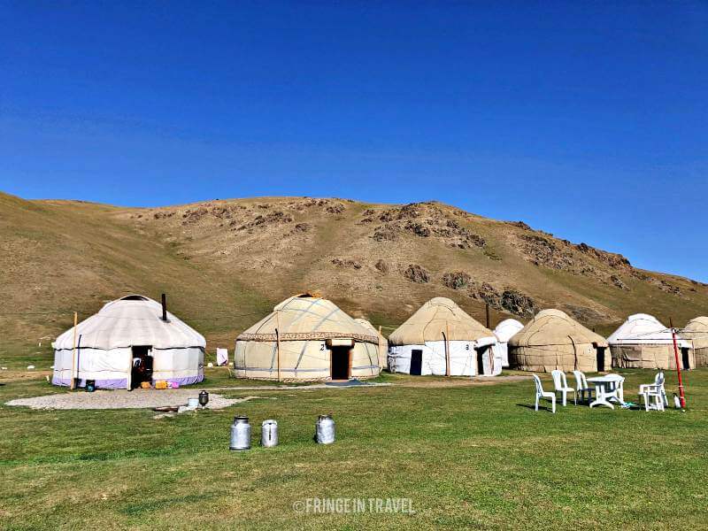 campo yurte kirghizistan