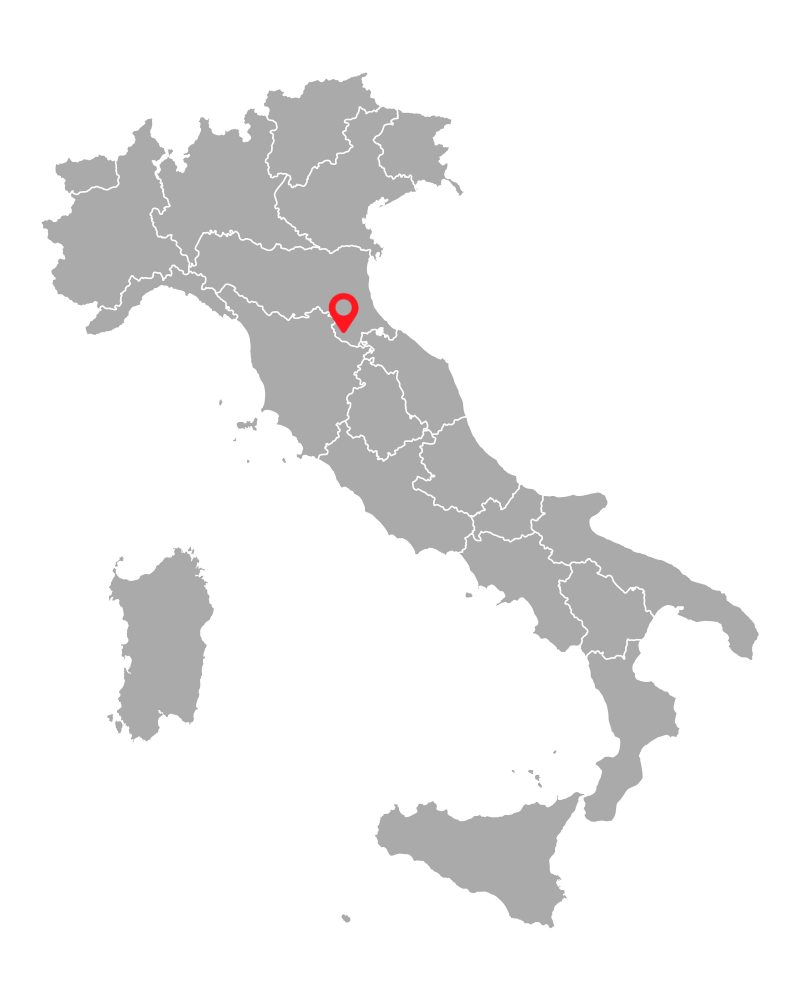 Mappa Foreste Casentinesi Emilia Romagna