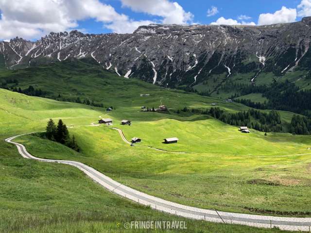 Panorama Cartolina Alpe di Siusi