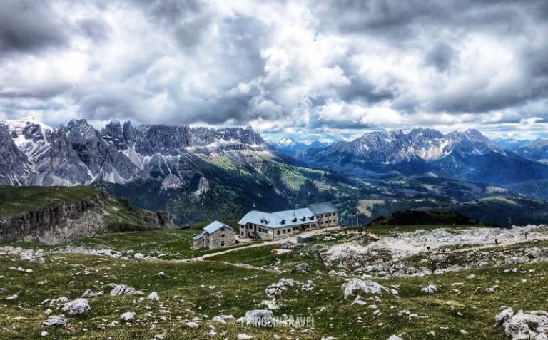Rifugio Bolzano dal Monte Pez Alpe Siusi