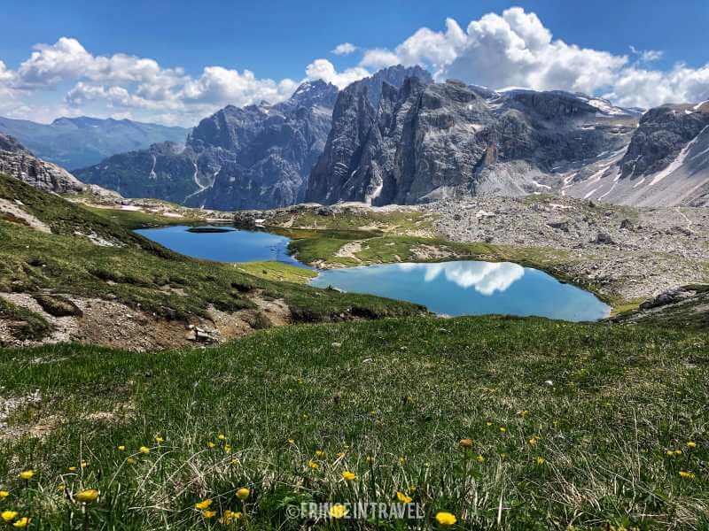 Laghetti alpini Tre Cime Dolomiti