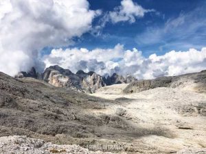 Panorama dolomiti Pradidali